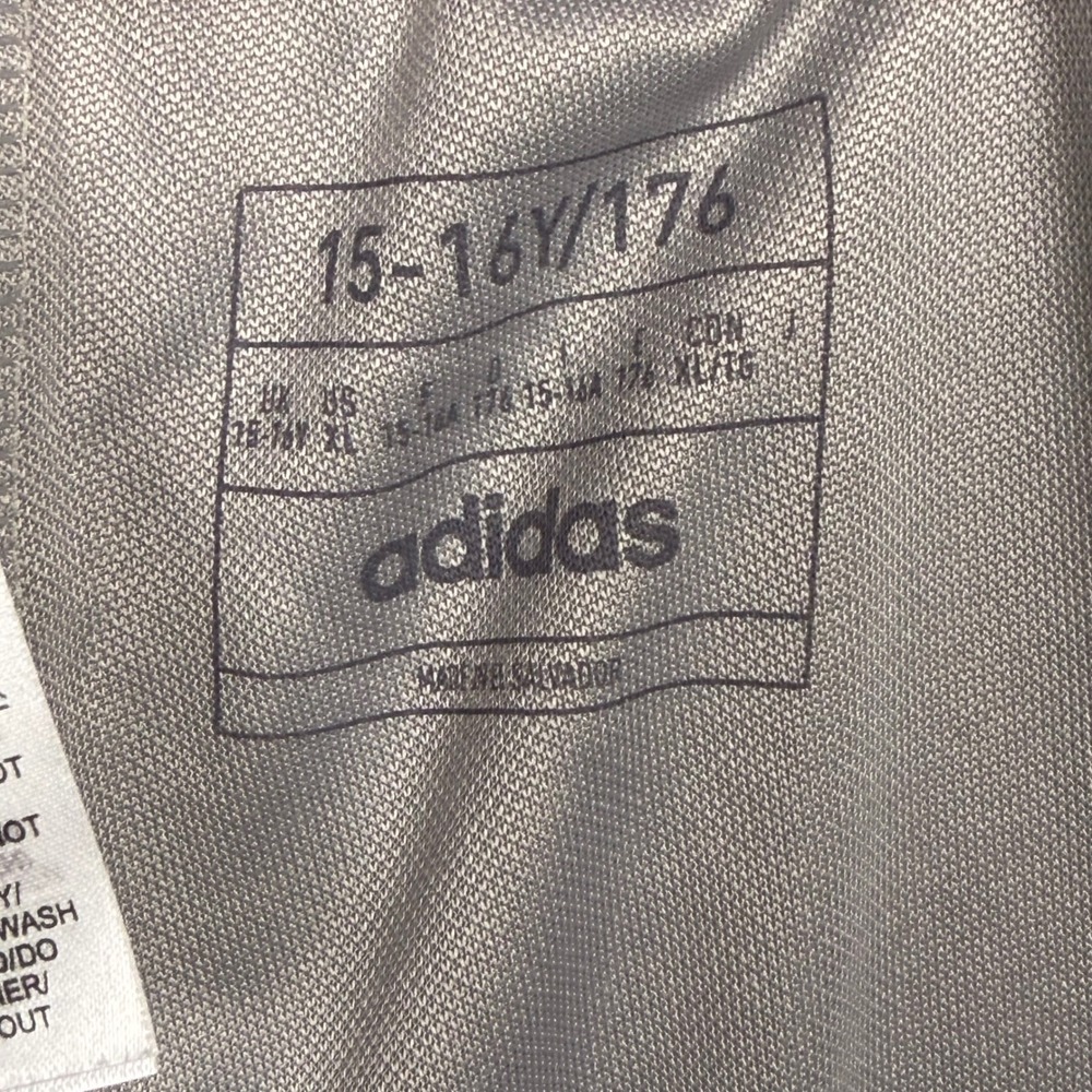 Adidas Kids Tiro 24 Training Pants Grey White Aeroready Joggers IV7249 XL 15-16Y - Picture 3 of 6